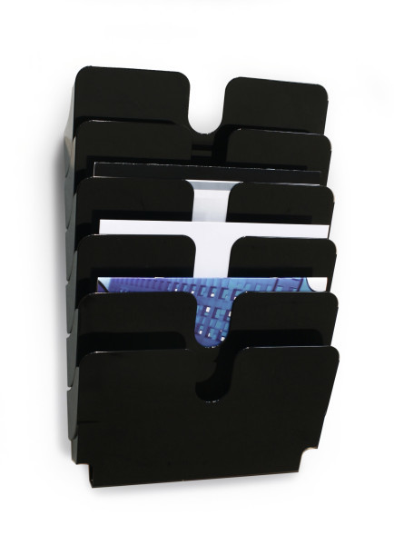 Durable Flexiplus 6 A4 Black (vaaka) - Esitetelineet - 1700014061 - 1