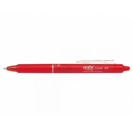 Pilot Frixion Clicker kuulakynä 0,7mm punainen - Geelikynät - 417504 - 1