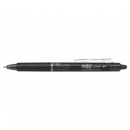 Pilot Frixion Clicker kuulakynä 0,7mm musta - Geelikynät - 417498 - 1